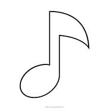 The original format for whitepages was a p. Music Note Coloring Page Ultra Coloring Pages