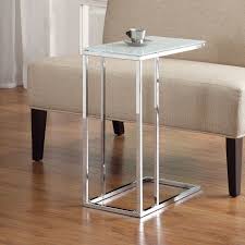 Recruit The Coaster Furniture Chrome And Glass C End Table To Your Rescue Where Space Is Tight This Coaster Fine Furniture Glass Top Table Metal Accent Table