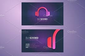 Music producer and dj business card template Business Card Template Dj Business Cards Free Business Card Templates Business Cards Creative