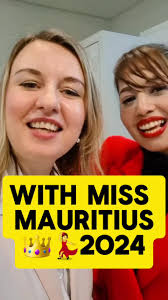 WITH MISS MAURITIUS👑💃2024#fyp #mauritius