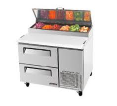 Turbo Air Turboair Super Deluxe Pizza Prep Table 14 Cu Ft Tpr 44sd D2 Super Deluxe Pizza Prep Table One Section 1 Kitchen Floor Plans Drawers Prepping