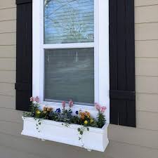 Pvc and upvc windows virtually do not have any service issues, require minimal maintenance window frames made of pvc score top marks when compared with aluminium or wooden windows. Watermill No Rot Cellular Pvc Flower Window Box Eam Diy