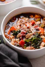 Hearty Minestrone Soup Recipe The Best Plays Well With Butter Recipe Minestrone Soup Recipe Hearty Minestrone Soup Recipe Italian Minestrone Soup Recipe