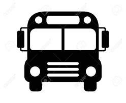 Autobús Escolar O Autobús Escolar Icono Del Vehículo De ...