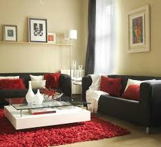 These living rooms will make you want to redecorate right now. Beautiful Red White And Black Living Room Black Living Room Decor Red Living Room Decor Black And Red Living Room