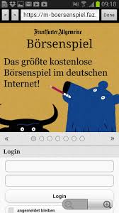 Electronic media gmbh to ernst peters of f.a.z. Faz Das Borsenspiel For Android Apk Download