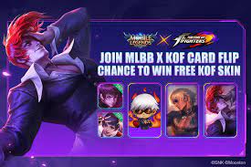 You can see all active secret codes for today if you press the red. Mlbb X Kof Card Flip Event Is Mobile Legends Bang Bang Facebook