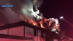 Our fire investigation unit is on the scene right now trying to. Fire At Modesto Apartment Complex Displaces 12 People California News Times