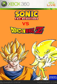 Goku and sonic ep.1 fixed by ulus. Sonic The Hedgehog Vs Dragonball Z Xbox 360 Box Art Cover By Connah15
