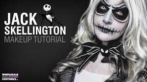 A plush jacket, a mini dress, a belt, plush boot cuffs and a hat gives this outfit a fun, festive and flirty look. The Nightmare Before Christmas Jack Skellington Makeup Diythe Fairytale Traveler