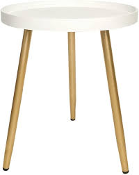 4.7 out of 5 stars. Buy Nukee Metal Round Side Table Outdoor Indoor Accent Table Waterproof Removable Tray Table Small Sofa Coffee End Table For Living Room Small Spaces Online In Vietnam B095x6vwk9