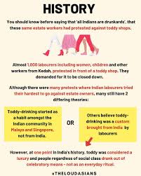 There are still people in the lower class category. Verra Kathaigal On Twitter They Further Illustrated How Toddy And Alcoholic Beverages Has Been Used By Then The British Regime To Control The Indian Population In Malaysia Thus Making The Indians Of