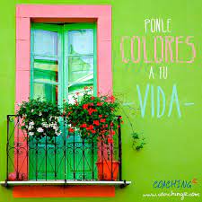 Llena Tu Vida De Colores Green Windows Green Wall Photography Wallpaper