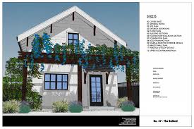 Small house plans under eplans. No 37 The Ballard 800 Sq Ft 2 Story Cottage Plan The Small House Catalog