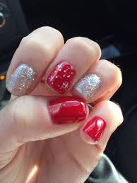 Christmas Nails Red Glitter Silver White Design Nails Gel Polish Shellac Manicure Feminine Fun Glitzy Nail Designs Glitter Holiday Nails Red Nails Popular deco nail silver of good quality and at affordable prices you can buy on aliexpress.