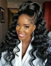 The wrapped ponytail falls with discrete round curls, giving this hairdo a grecian look of sorts. 23 New Ways To Wear A Weave Ponytail Page 2 Of 2 Stayglam