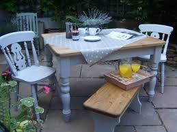 Check spelling or type a new query. Buy 5 Ft Farmhouse Kitchen Dining Table Chairs Benches Painted Colour Options F B Online In Taiwan 381146504754