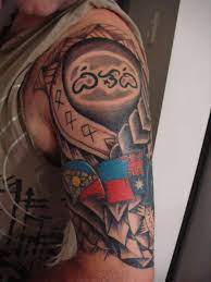 If you want a filipino tattoo that is strong and very common, then the filipino flag is the one you need. 25 Filipino Tattoos On Half Sleeve