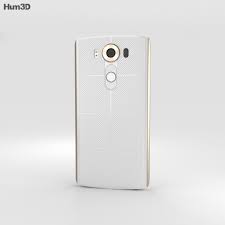 LG V10 Luxe Weiß 3D-Modell - Elektronik ...