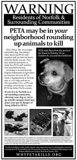 Animal seizure & care sample online application. The Dark Side Of Peta Serial Mercy Killings Misleading Campaigns And Pseudoscience