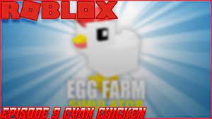 Roblox egg farm simulator is all about killing chickens so they drop eggs???? Roblox Egg Farm Simulator New Simulator Episode 9 Cyan Chicken Farm Eggs Farming Simulator Farm
