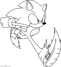 She is the guardian of the sol emeralds. Sonic The Hedgehog Coloring Pages Coloringall