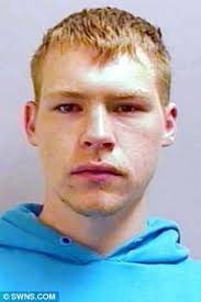 Burglar Aaron Bradford, 18, caught