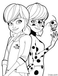 All characters from butterbean's cafe coloring pages. Miraculous Ladybug Coloring Pages Kwami