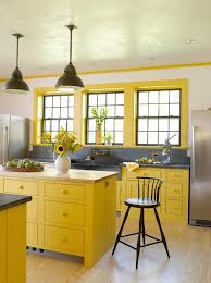 Pin on kitchens of the day. Yellow Farmhouse Kitchen Country Kitchen
