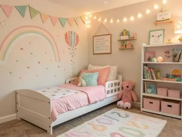 9 Inspirasi Desain Kamar Anak Perempuan yang Cantik