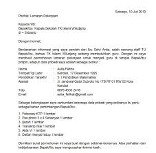 Contoh surat lamaran menjadi guru tidak tetap contoh surat lamaran guru tidak tetap cute766 contoh surat lamaran kerja guru tk dengan ini saya membuat permohonan lamaran pekerjaan untuk menjadi guru honor di sekolah yang bapak ibu pimpin, adapun data pribadi saya sebagai berikut alamat email anda tidak akan dipublikasikan. 16 Contoh Surat Lamaran Kerja Guru Sd Smp Sma Dll Contoh Surat