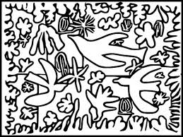 Here at arty crafty kids we're passionate about art, and we think it's important to encourage children, not just to take part, but to learn a bit about its history too!so we've developed an easy art project for kids inspired by the famous modern artist henri matisse. Art Therapy Coloring Page Matisse Polynesia The Sea 6