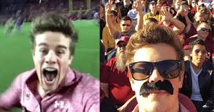 The Gamecock fan who stormed the field alone after def. Tennessee in 2016