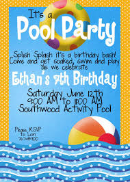 Birthday Invitation Message For Kids Pool Party Invitations Pool Party Invitations By Marcylauren On Etsy Pool Party Invitations Birthday Party Invitation Wording Pool Party Kids