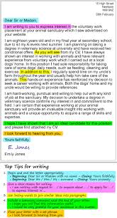 A Cover Letter Learnenglish Teens British Council