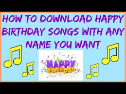 You will need a spotify premium subscription to do so. How To Download Happy Birthday Song With Any Name Youtube