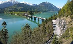 Part Of The German Alpine Road Which Runs For 280 Miles Through The Alps Scenic Road Trip Scenic Drive European Road Trip