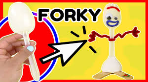 Como Hacer A Forky Con Una Cuchara Toy Story 4 Youtube