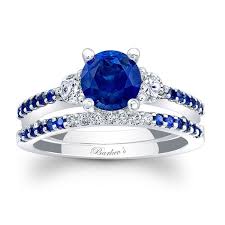 Blue Sapphire Bridal Set Bsc 7539sbsw Sapphire Engagement Ring Blue Engagement Rings Sapphire Sapphire Engagement