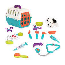 Battat Vet Kit Clinic Interactive Pretend Role Play For Kids 15 Pieces Check Out The Image By Visiting The Link Kids Playing Confidence Kids Smart Parenting