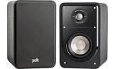 Signature Series Compact Bookshelf Speaker - Washed Black Walnut (S15) Polk