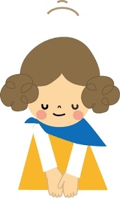 お礼（お辞儀）のイラスト・無料（フリー）素材