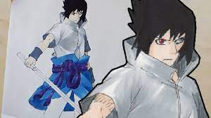 Die ganze anleitung mit schritt für schritt & geschwindigkeit steuerung finden sie unter: Let S Draw Sasuke Uchiha Rinnegan Youtube