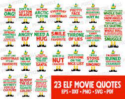 32 Buddy The Elf Movie Quotes Editable Svg Png Dxf Eps Pdf For Etsy Elf Movie Quotes Buddy The Elf Quotes Elf Quotes