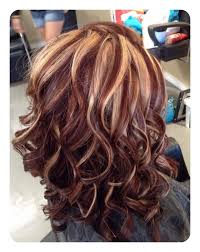 For ladies with a bob haircut and brown hair, tell your stylist to create blonde streak highlights on a brown base. 72 Stunning Red Hair Color Ideas With Highlights
