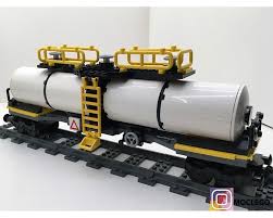 Wagon Tank For Fuel Lego City Train Lego Trains Lego