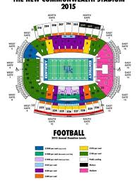 18 organized commonwealth stadium kentucky seating chart