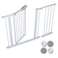 Sable Baby Safety Gate Pressure Mounted Easy Step Walk Thru Gate With Wall Cups For Kids Or Pets Safe To Use Easy To I Baby Safety Gate Safety Gate Baby Safety