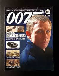 007 THE JAMES Bond Car Collection Magazine #70 Quantum Of Solace Daimler  Super 8 $8.50
