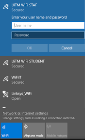 Uitm student portal, shah alam, malaysia. Http Johor Uitm Edu My Images Segamat Ict Doc Manual Pengaktifan Wifi Staf Dan Penggunaan Wireless Uitm Pdf